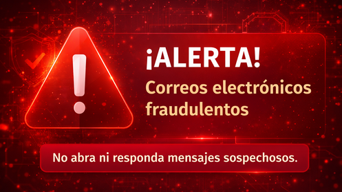 Atención a correos sospechosos…
